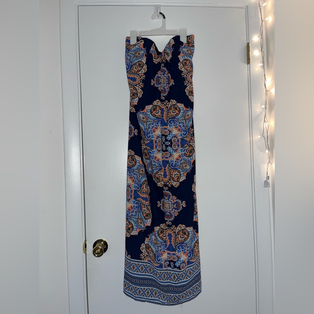 Strapless Maxi Dress